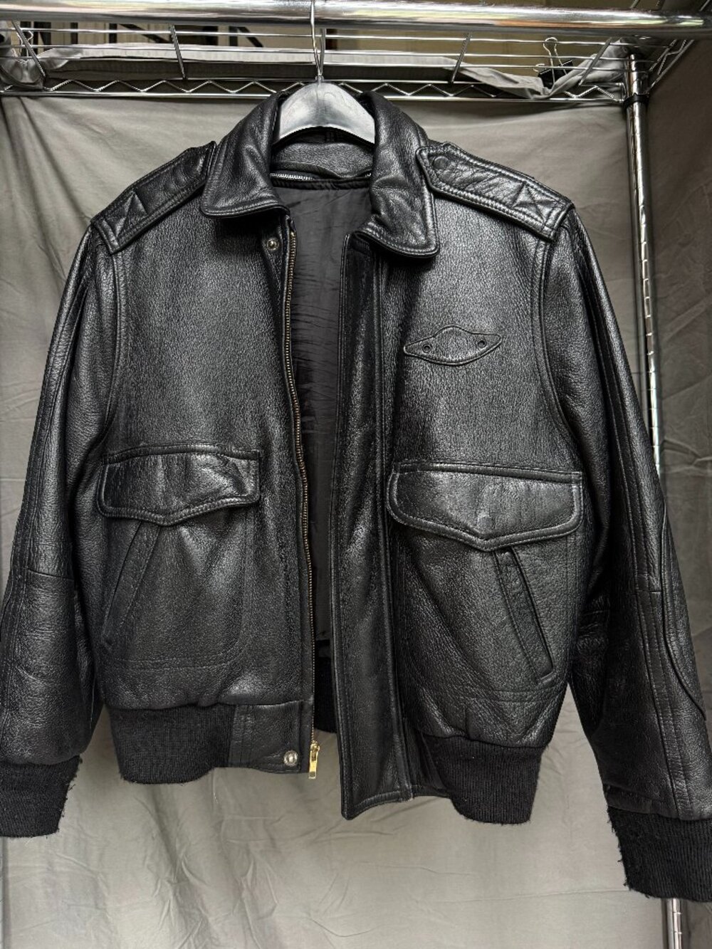 Leather Pilot Jacket
